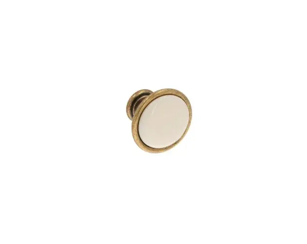 Tirador para muebles, material aleación de zinc / porcelana | Brico Depôt A Buon Prezzo