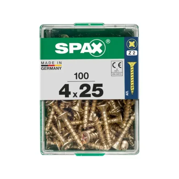 Tirafondo cabeza plana Yellox – M – 4×25 mm | Brico Depôt Ultimissimo Modello