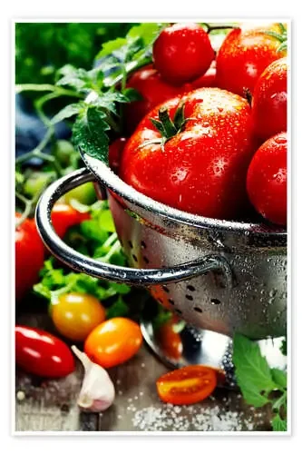 Tomates en un escurridor Editors Choice