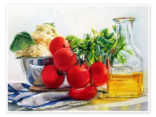 tomatoes and olive oil de Maria Mishkareva