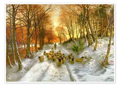 Tonos ardientes de la tarde de Joseph Farquharson Bridgeman Images
