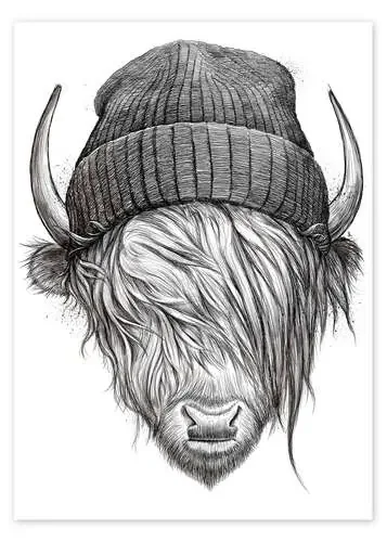 Toro con sombrero de Nikita Korenkov