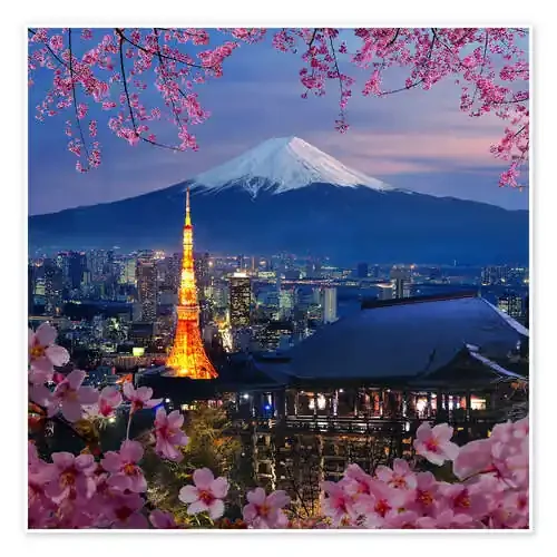 Torre de Tokio y Monte Fuji Editors Choice