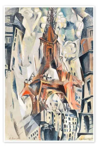 Torre Eiffel, 1911 de Robert Delaunay Master Collection