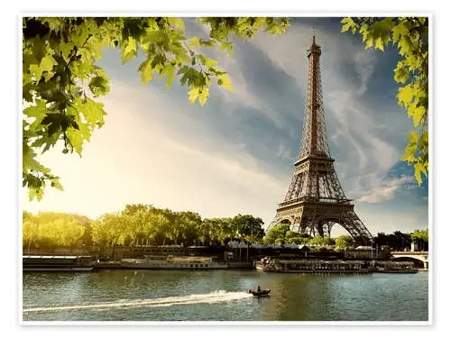 Torre Eiffel desde el río Sena Editors Choice