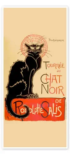 Tournée du Chat noir de Théophile-Alexandre Steinlen Master Collection