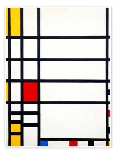 Trafalgar Square de Piet Mondrian Master Collection