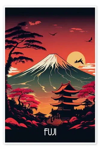 Travel to Fuji de Durro Art
