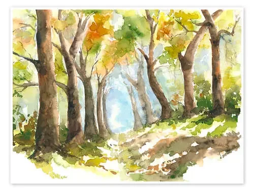 Tree Allee de Jitka Krause