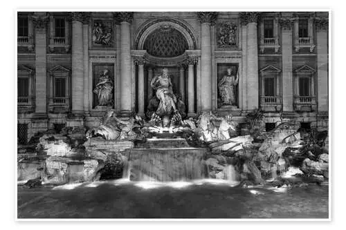 Trevi Fountain in Rome de Filtergrafia