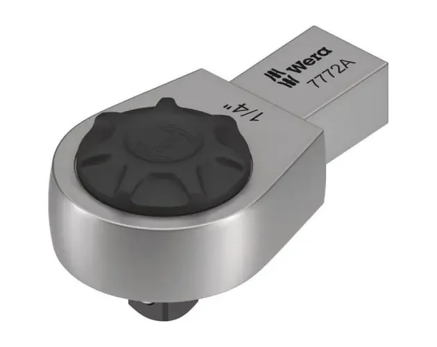 Trinquete reversible intercambiable – wera – 7772 a – 49 mm x 1/4 | Brico Depôt Fatto A Mano