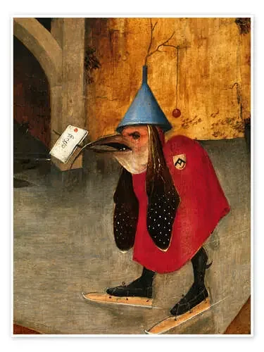 Tríptico de las Tentaciones de san Antonio (detalle) II de Hieronymus Bosch Master Collection