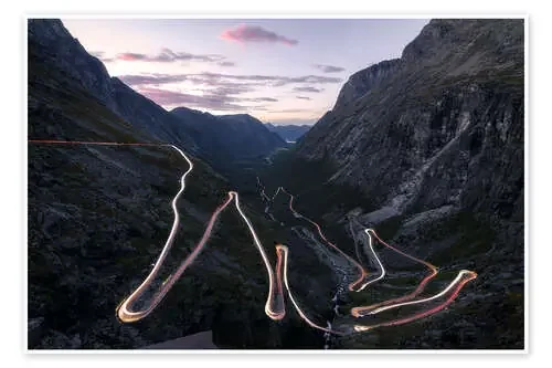 Trollstigen Pass Road Norway de Christian Möhrle