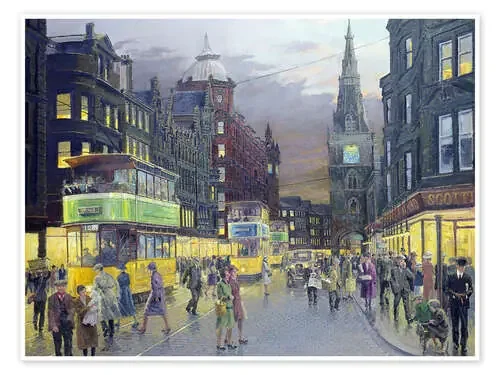 Trongate, Glasgow de William Ireland Bridgeman Images