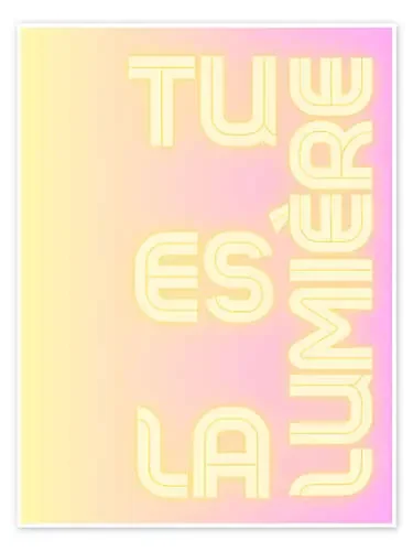 Tu Es La Lumière de Typobox Editors Choice