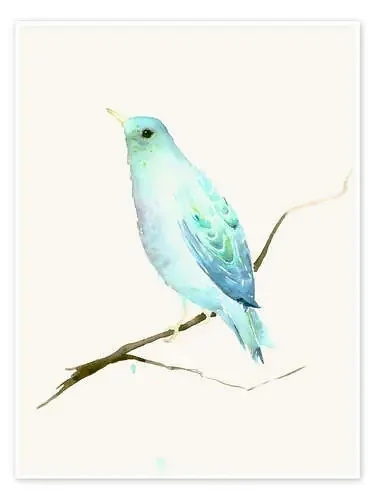 Turquoise Blue Bird de Catherina Türk