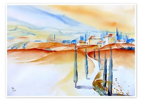 Tuscany III de Brigitte Dürr