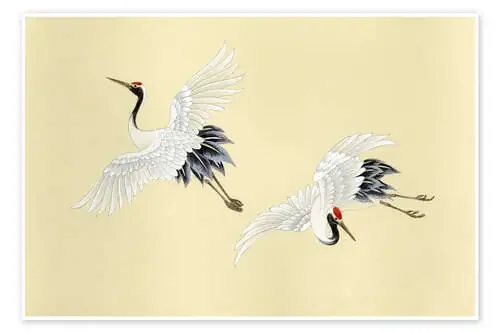 Two cranes de Haruyo Morita MGL Licensing