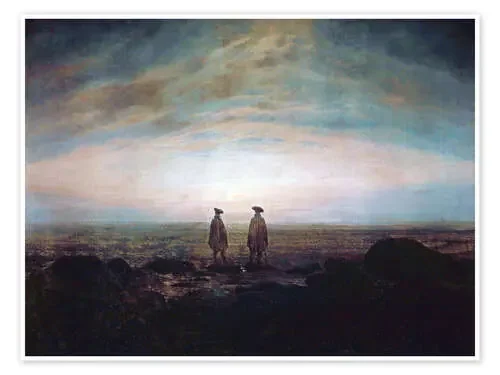 Two men at the sea de Caspar David Friedrich akg-images