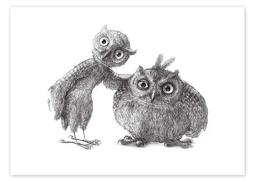 Two Owls – Stan & Oliver de Stefan Kahlhammer
