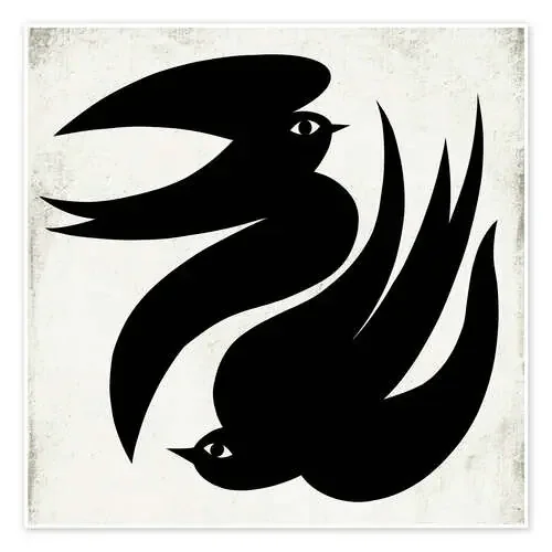 Two Swallows Dancing in the Sky de Marco Marella