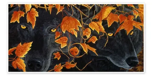 Two wolves de Graeme Stevenson MGL Licensing