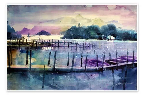 UK. Lake District, Derwent Water de Johann Pickl