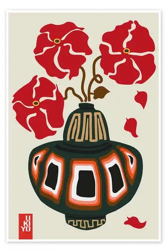 Ukiyo Flower Vase de Frances Collett 1x