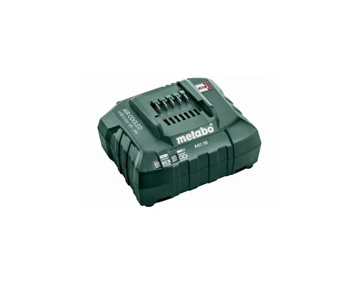 Ultima Occasione Cargador de baterías metabo asc 55 – 12-36 v con tecnología air cooLED | Brico Depôt