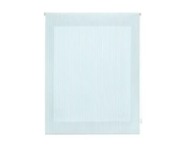 Ultima Occasione Estor enrollable premium 100×180 rayas turquesa | Brico Depôt