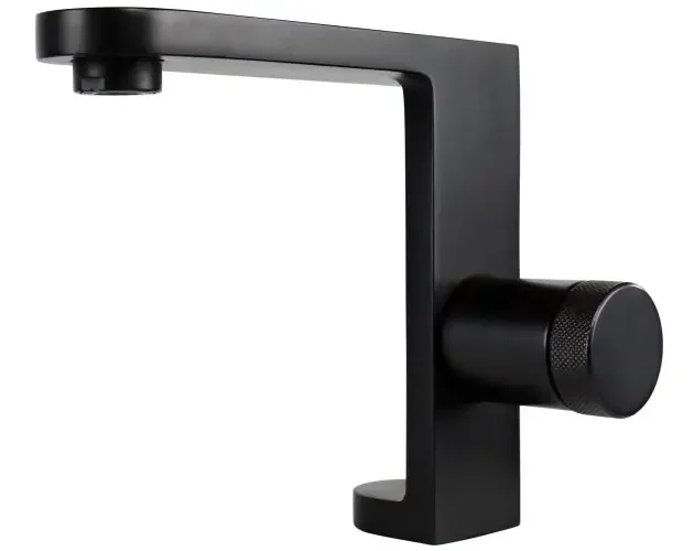 Ultime Pezzi Grifo mezclador para lavabo negro merida, aireador con chorro mikado | Brico Depôt