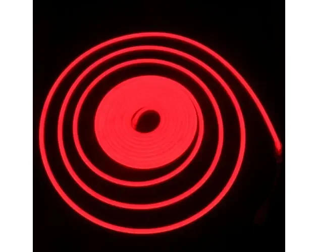Ultime Pezzi Kit neon LED flexible 5m rojo 12v, incluye transformador y 1m cable | Brico Depôt