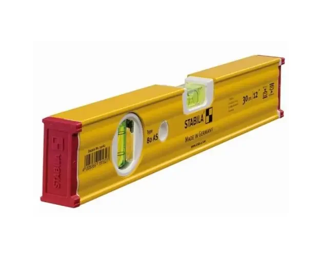 Ultime Pezzi Stabila type 80as 19162 nivel de burbuja de aleación ligera 30 cm calibraci | Brico Depôt