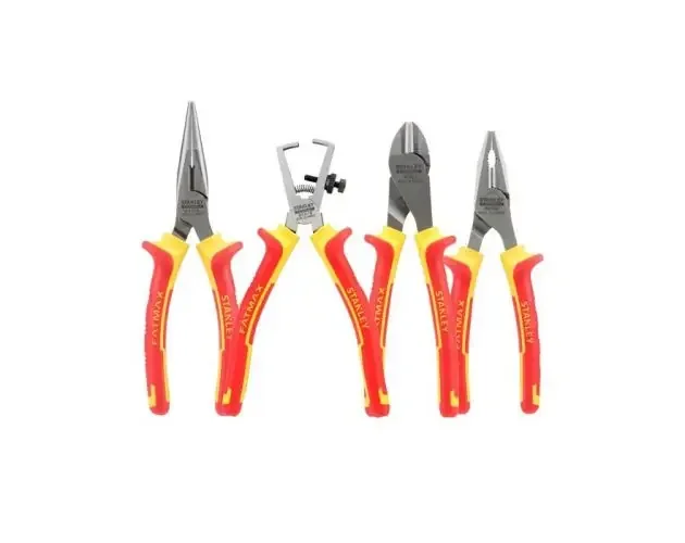 Ultime Pezzi Stanley caja de 4 pinzas aisladas 1000v 4-84-489 cabeza cromada – acero ino | Brico Depôt