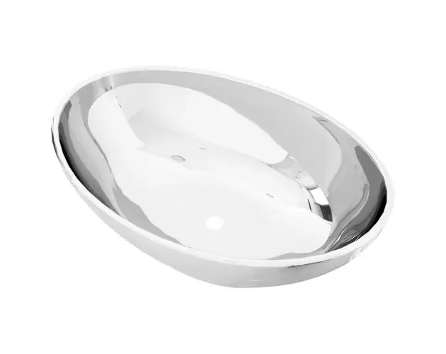 Ultime Pezzi vidaXL lavabo de cerámica plateado 40x33x13,5 cm | Brico Depôt