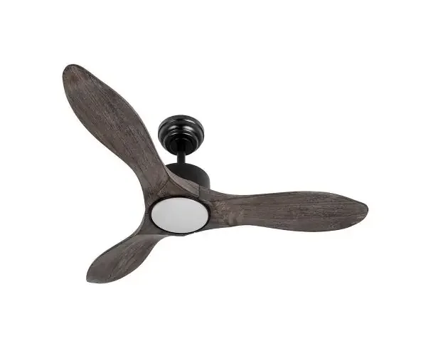 Ultimissimo Modello Ventilador de techo segre negro cct regulable 107cm | Brico Depôt