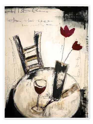 Una copa de vino de Christin Lamade