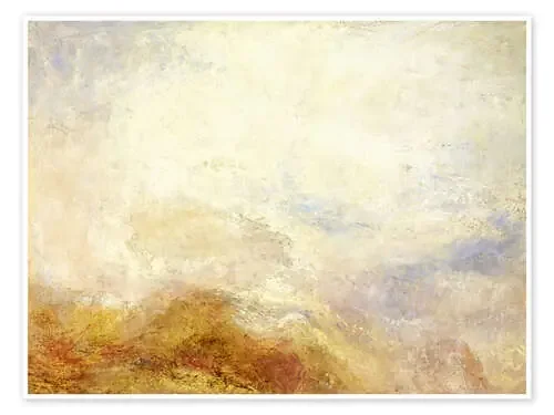 Una escena de la montaña, Valle de Aosta de Joseph Mallord William Turner Master Collection