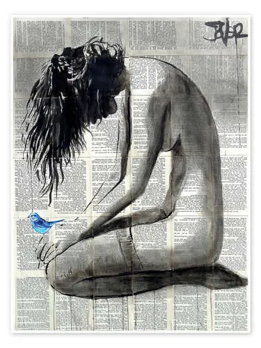 Una mota de azul de Loui Jover