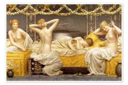 Una noche de verano de Albert Joseph Moore Master Collection