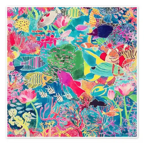 Underwater Rainbow de Hilary Simon Bridgeman Images
