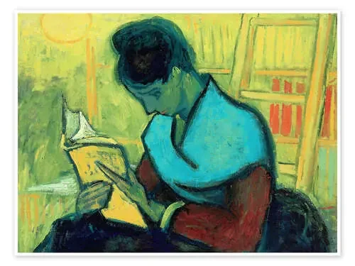Une Liseuse de romans de Vincent van Gogh Master Collection