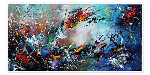 Universe, very abstract de Theheartofart Gena