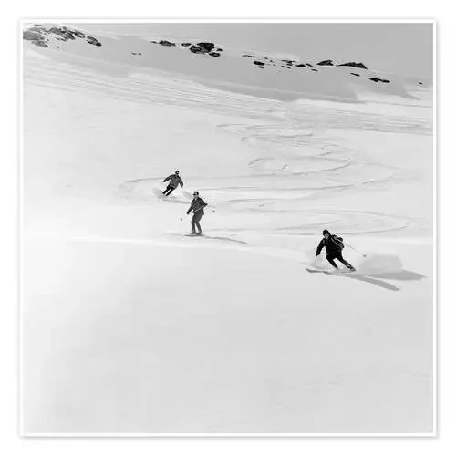 Unlimited Freedom de Vintage Ski Collection akg-images