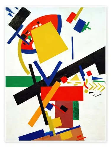 Untitled suprematist composition, 1915 de Kasimir Sewerinowitsch Malewitsch akg-images