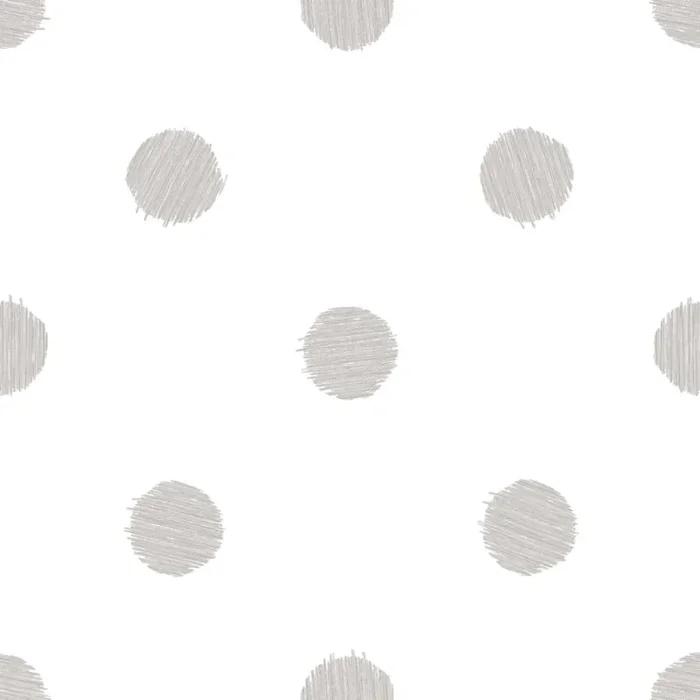 Urban Friends & Coffee Papel de pared puntos blanco y gris