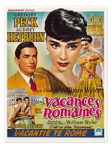 Vacaciones en Roma (francés) Everett Collection