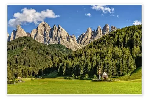Val di Funes, Dolomites, South Tyrol de Achim Thomae