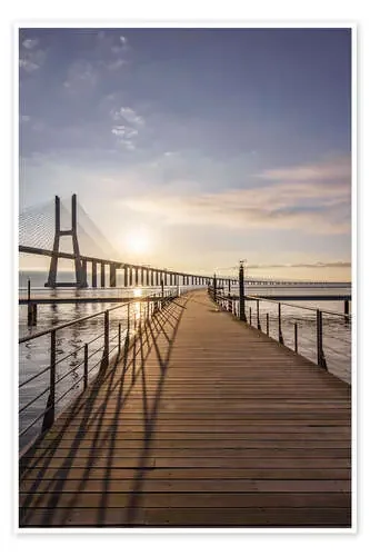 Vasco da Gama Bridge Lisbon de Achim Thomae