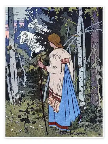 Vassilisa la bella de Ivan Jakovlevich Bilibin Master Collection